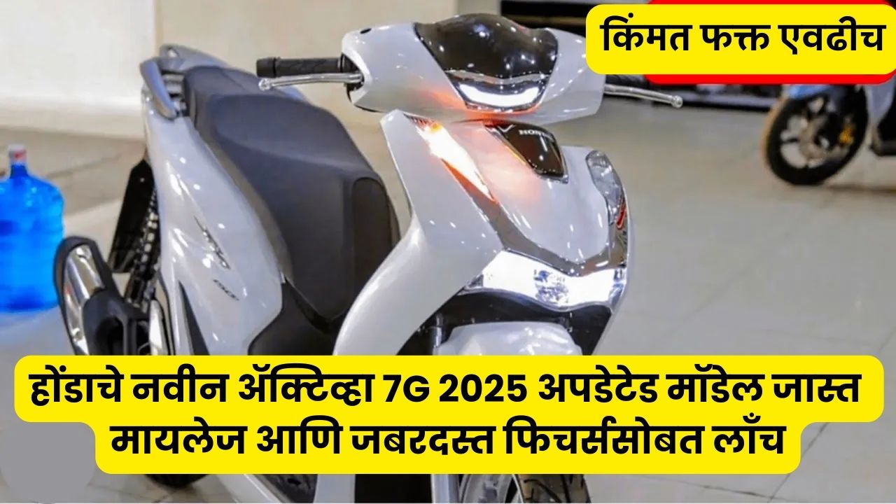 Honda Activa 7G Model 2025 Launch