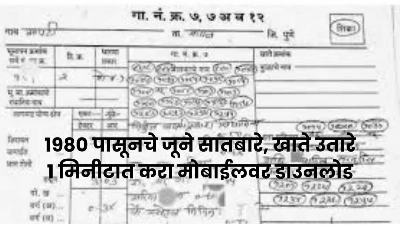 Land Records Maharashtra