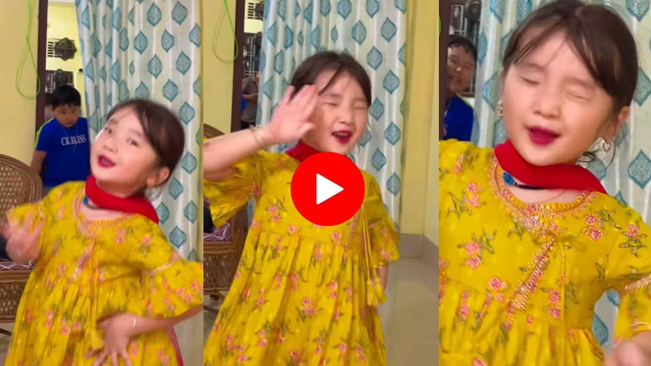 little girl dance viral
